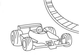 Coloriage A Imprimer formule 1 Coloriage formule1 Fin Course