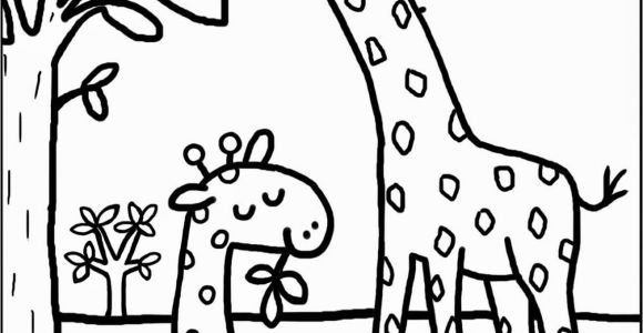 Coloriage A Imprimer Girafe Carole Wey Juin 2014