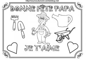 Coloriage A Imprimer Gratuit Bonne Fete Papa Coloriage Fete Des Peres Poemes