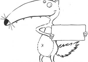 Coloriage à Imprimer Gratuit Calimero Dessins Gratuits   Colorier Coloriage Loup   Imprimer