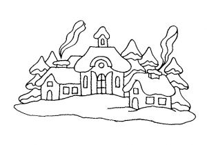 Coloriage à Imprimer Gratuit Calimero Dessins Gratuits   Colorier Coloriage Villages   Imprimer