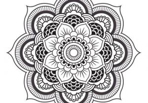 Coloriage A Imprimer Gratuit De Rosace Mandala N°1 En Coloriage   Imprimer