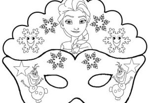 Coloriage à Imprimer Gratuit Elsa La Reine Des Neiges Masque Reine Des Neiges Elsa Olaf Pinterest