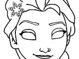 Coloriage à Imprimer Gratuit Elsa La Reine Des Neiges Masque Reine Des Neiges Elsa Olaf Pinterest