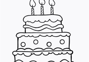 Coloriage A Imprimer Gratuit Gateau Anniversaire Coloriage Gateau Anniversaire Génial Imprimer Nouveau