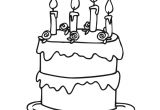 Coloriage A Imprimer Gratuit Gateau Anniversaire Dessin En Ligne Gateau Anniversaire