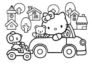 Coloriage A Imprimer Gratuit Hello Kitty Inspiration Coloriage Kitty A Imprimer