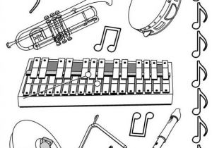 Coloriage A Imprimer Gratuit Instrument De Musique Coloriage Instrument De Musique
