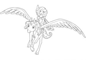 Coloriage A Imprimer Gratuit Mia Et Moi Coloriage De Mia Et Moi A Imprimer Gratuit Coloriages Gratuits Mia