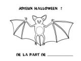 Coloriage A Imprimer Halloween Chauve souris Coloriage Halloween Chauve souris