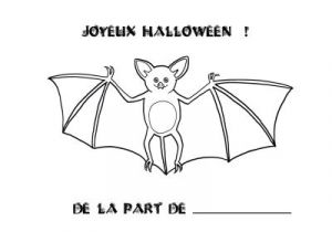 Coloriage A Imprimer Halloween Chauve souris Coloriage Halloween Chauve souris