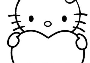 Coloriage à Imprimer Hello Kitty Coeur 19 Dessins De Coloriage Hello Kitty Coeur à Imprimer