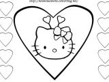 Coloriage à Imprimer Hello Kitty Coeur Coloriage Coeur Hello Kitty Dessiné Par Nounoudunord