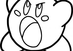 Coloriage à Imprimer Kirby Coloriage Kirby Dessin à Imprimer Sur Coloriages Fo
