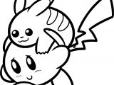 Coloriage à Imprimer Kirby Coloriage Pikachu Et Kirby à Imprimer Sur Coloriages Fo
