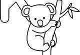 Coloriage A Imprimer Koala Coloriage Koala Alphabet à Imprimer