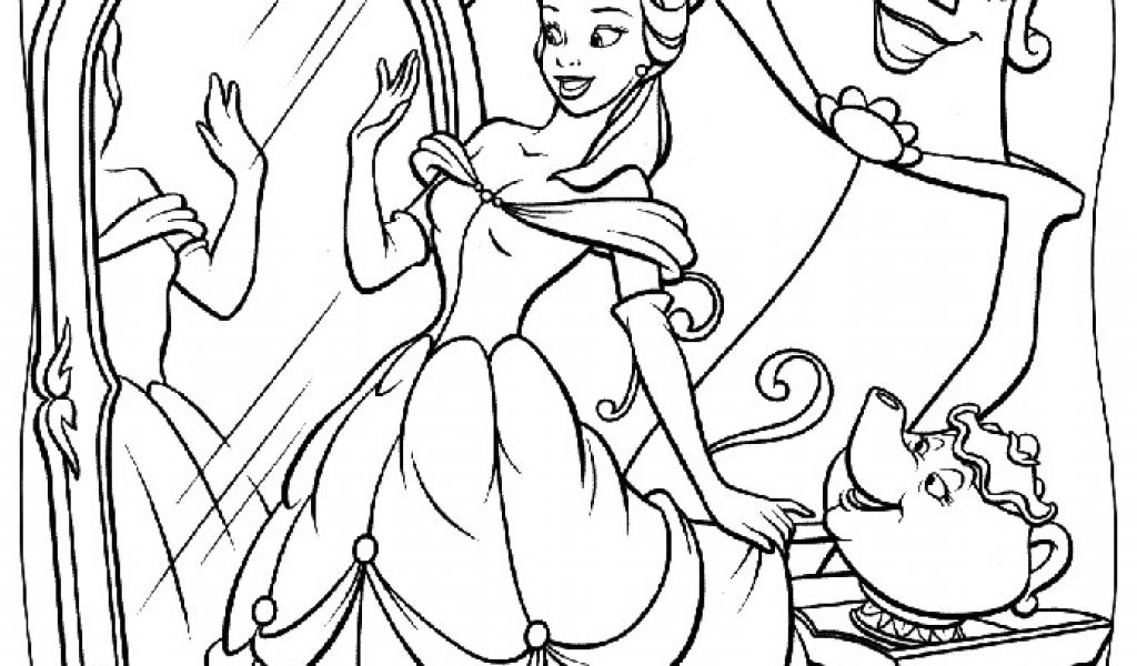 Coloriage à Imprimer La Belle Et La Bete Jeux De Rapunzel Az Coloriage