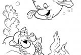 Coloriage A Imprimer La Petite Sirene Coloriage Les Amis De Ariel La Petite Sirene Jecolorie