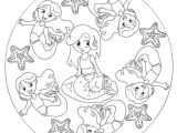 Coloriage à Imprimer La Petite Sirène Coloriage Mandala Les Beaux Dessins De Autres   Imprimer Et