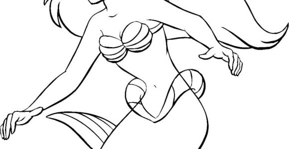 Coloriage A Imprimer La Petite Sirene Coloriage Sirène 20 Modèles à Imprimer