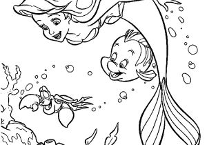 Coloriage A Imprimer La Petite Sirene the Little Mermaid Coloring Pages