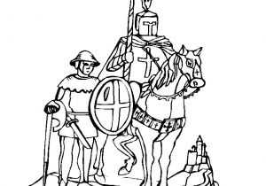 Coloriage à Imprimer Lego Chevalier Coloriage Chevalier De La Table Ronde