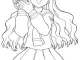 Coloriage A Imprimer Manga Fille Coloriage   Imprimer Manga Pour Fille