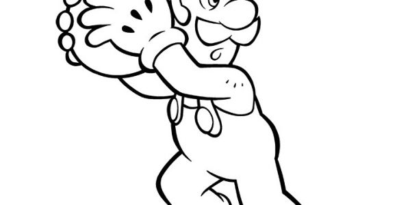 Coloriage à Imprimer Mario Et Luigi Luigi Et Mario Az Coloriage