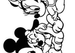 Coloriage à Imprimer Mickey Et Minnie Bebe Baby Disney Coloring Pages