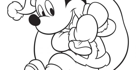 Coloriage à Imprimer Mickey Et Minnie Bebe Mickey Et Minnie Préparent Les Fªtes De Fin D Année Coloriez Les