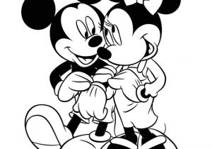Coloriage A Imprimer Mickey Et Minnie Coloriage Mickey Minnie Dessin