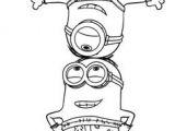 Coloriage à Imprimer Minion Kevin Despicable Me Coloring Pages the Girls Coloring Fun