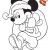 Coloriage à Imprimer Minnie Et Mickey Mickey Et Minnie Préparent Les Fªtes De Fin D Année Coloriez Les
