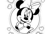 Coloriage à Imprimer Minnie Gratuit Coloriage Minnie Mouse