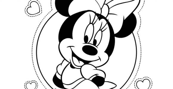 Coloriage à Imprimer Minnie Mouse Coloriage Minnie Mouse