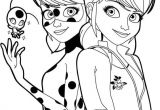 Coloriage à Imprimer Miraculous Ladybug Coloriage Ladybug Et Marinette De Miraculous Ladybug à