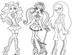 Coloriage A Imprimer Monster High Garcon Jeux Coloriage En Ligne Gratuit Az Coloriage