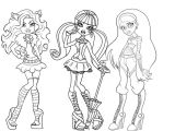 Coloriage A Imprimer Monster High Garcon Jeux Coloriage En Ligne Gratuit Az Coloriage