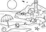 Coloriage A Imprimer Paysage Nature Landscapes Beach Landscapes with Lighthouse Coloring Pages