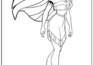 Coloriage à Imprimer Pocahontas 132 Dessins De Coloriage Pocahontas à Imprimer