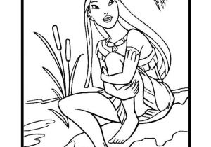 Coloriage à Imprimer Pocahontas 132 Dessins De Coloriage Pocahontas à Imprimer