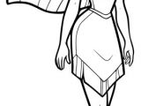 Coloriage à Imprimer Pocahontas Coloriage Pocahontas à Imprimer