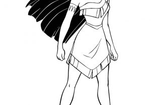 Coloriage à Imprimer Pocahontas Coloriages Pocahontas Fr Hellokids