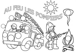 Coloriage à Imprimer Pompier 10 Coloriage A Imprimer De Pompier