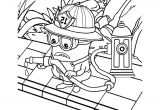 Coloriage à Imprimer Pompier Coloriage Minion Pompier à Imprimer