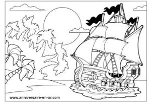 Coloriage à Imprimer Poney Volant Coloriage Pirate Chasse Au Trésor Coloriages