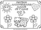 Coloriage A Imprimer Pour Anniversaire Mamie Coloriage Anniversaire Divers