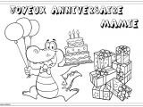 Coloriage A Imprimer Pour Anniversaire Mamie Coloriage Joyeux Anniversaire Mamie