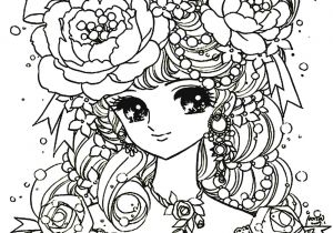 Coloriage à Imprimer Pour Fille Coloriage   Imprimer Manga Pour Fille