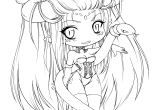 Coloriage à Imprimer Pour Fille Coloriage   Imprimer Manga Pour Fille